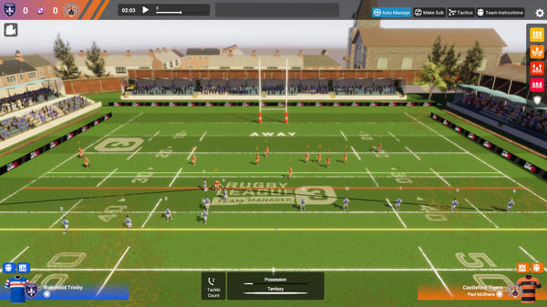 Скриншот из Rugby League Team Manager 3