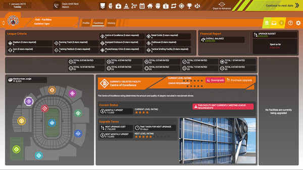Скриншот из Rugby League Team Manager 3
