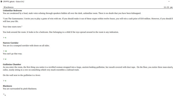 CRYPTIC game for windows Pc 1