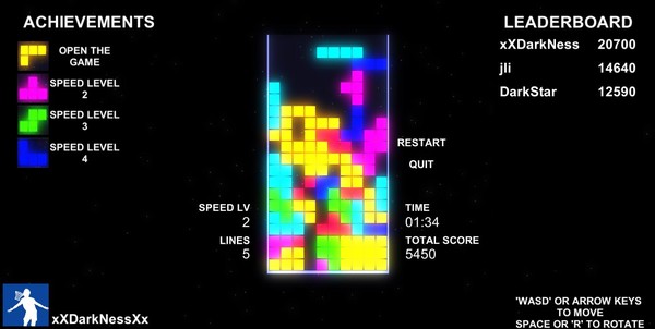 Скриншот из Block Fall Simulator 2019