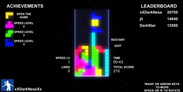 Скриншот из Block Fall Simulator 2019