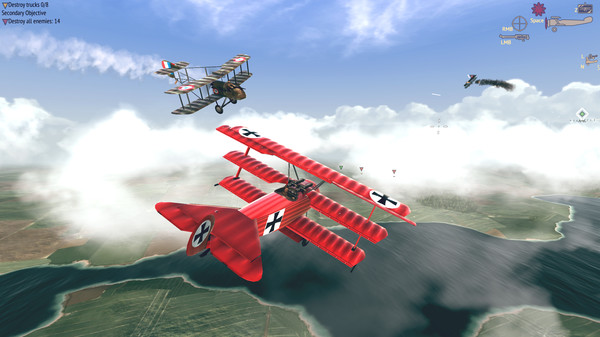 Warplanes： WW1 Sky Aces-游戏截图