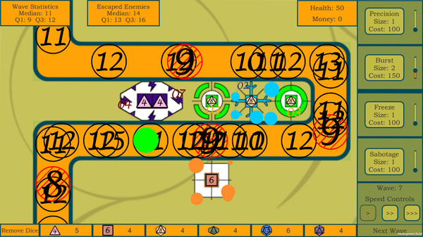 Dice Defenders game for windows Pc 1