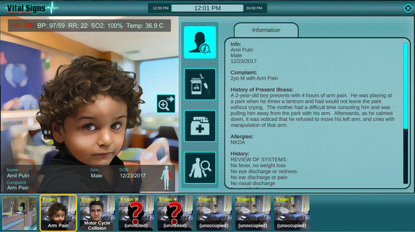 Скриншот из Vital Signs: ED - Injuries Package #2