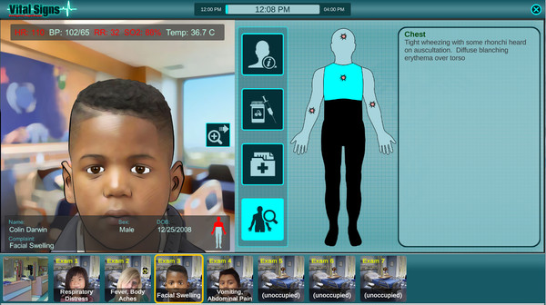 Скриншот из Vital Signs: ED - Pediatric Common Disease Package