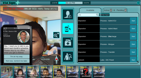 Скриншот из Vital Signs: ED - Pediatric Common Disease Package