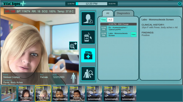 Скриншот из Vital Signs: ED - Pediatric Common Disease Package