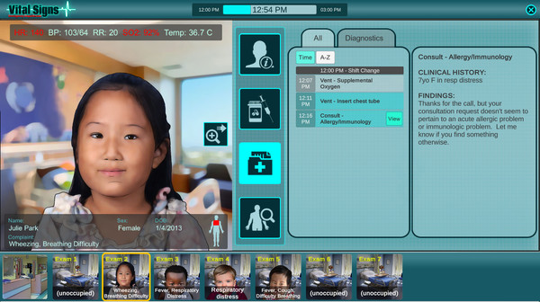 Скриншот из Vital Signs: ED - Pediatric Respiratory Disease Package Скриншот из Vital Signs: ED - Pediatric Respiratory Disease Package