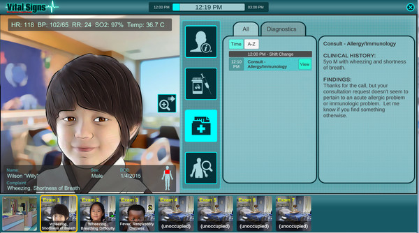 Скриншот из Vital Signs: ED - Pediatric Respiratory Disease Package Скриншот из Vital Signs: ED - Pediatric Respiratory Disease Package