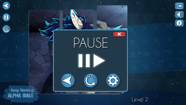 Скриншот из Furry Stories: Alpha-Male