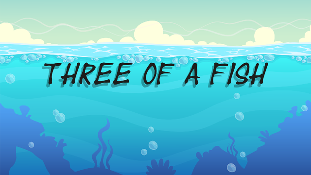 Three Of a Fish Logo