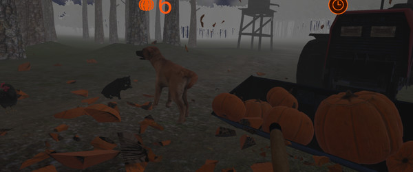Pumpkin Smasher VR game for Linux 1