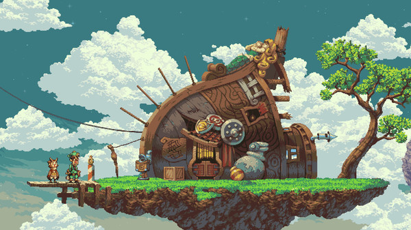 Скриншот из Owlboy