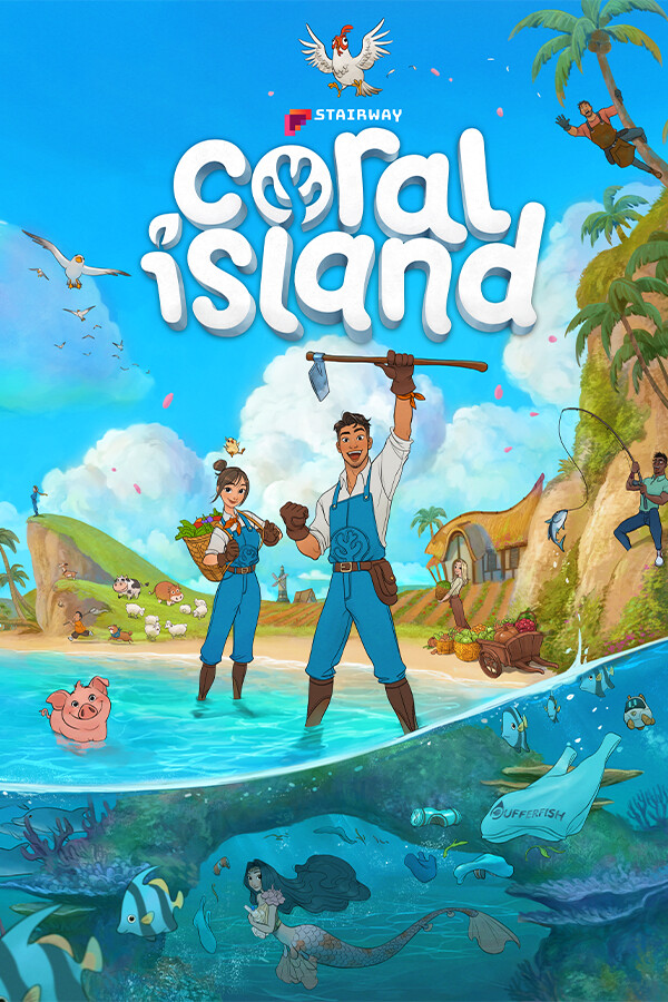 Steam portrait for Coral Island.