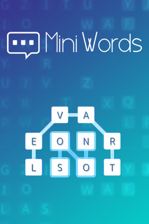 Mini Words - minimalist puzzle poster image on Steam Backlog