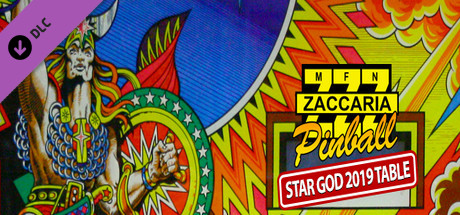 Zaccaria Pinball - Star God 2019 Table cover art