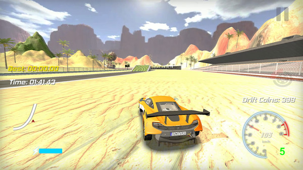 Supercar Drift game for Linux 1