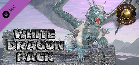 Fantasy Grounds - White Dragon Pack (Token Pack)