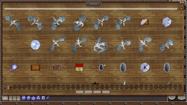 Скриншот из Fantasy Grounds - White Dragon Pack (Token Pack)