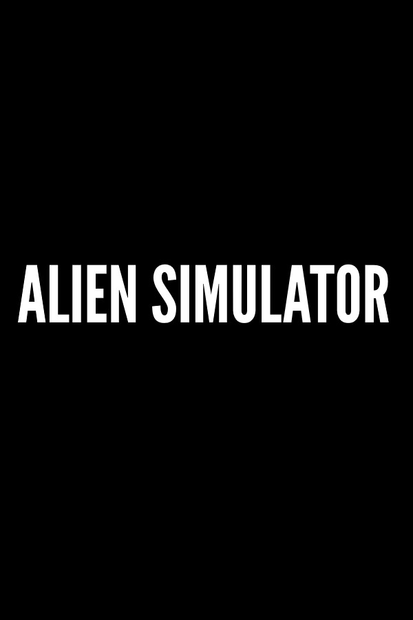 Steam portrait for Alien Simulator.