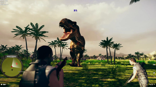 Скриншот из Dinosaur Hunting Patrol 3D Multiplayer Online