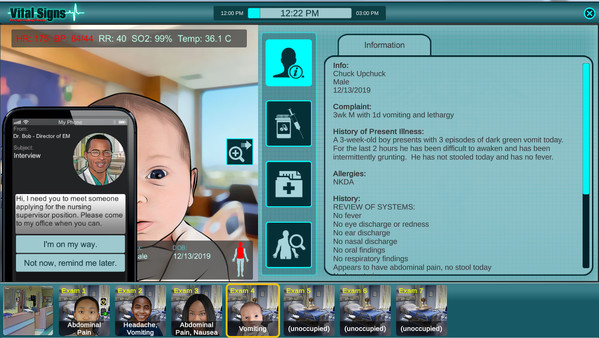 Скриншот из Vital Signs: ED - Pediatric Digestive Disease Package