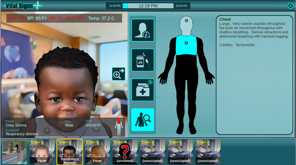 Скриншот из Vital Signs: ED - Pediatric Infant Cases Package