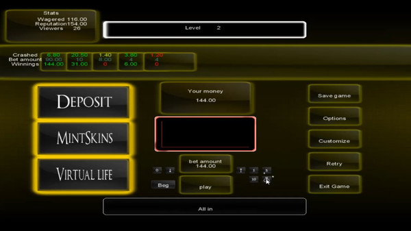 CRASH THE GAME game for Linux 1