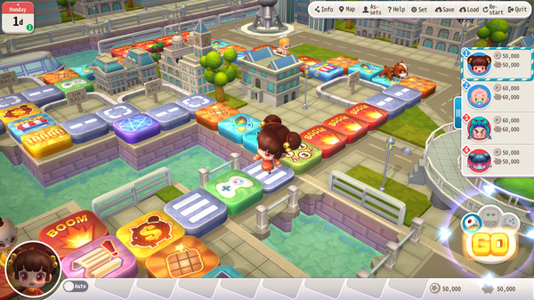 Richman10 game for Linux 1