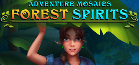 Adventure mosaics. Forest spirits cover art