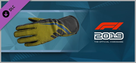 F1 2019 Gloves Blue and Black