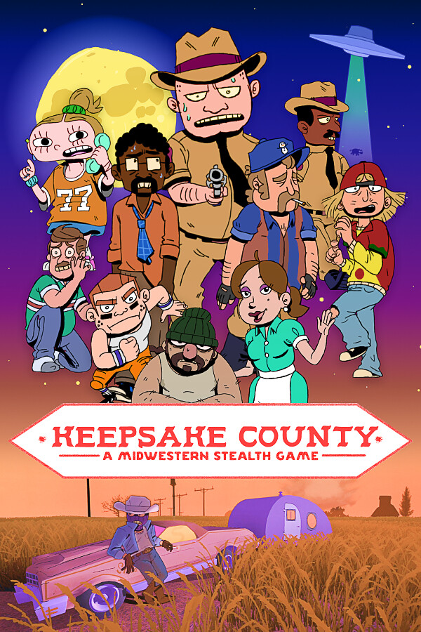 Steam portrait for Keepsake County.