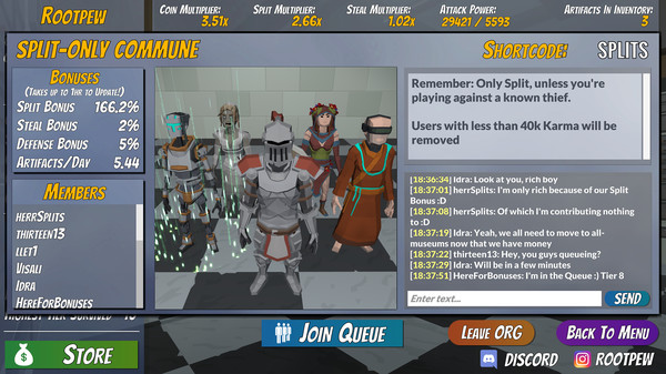 Split or Stealfor windows and Linux 1