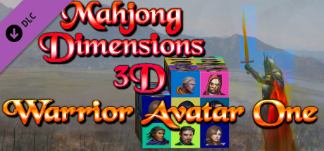 Mahjong Dimensions 3D - Warrior Avatar One cover art