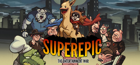 SuperEpic: The Entertainment War cover art