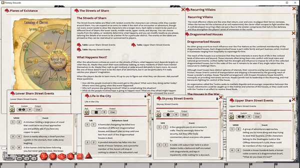 Скриншот из Fantasy Grounds - D&D Eberron: Rising From The Last War