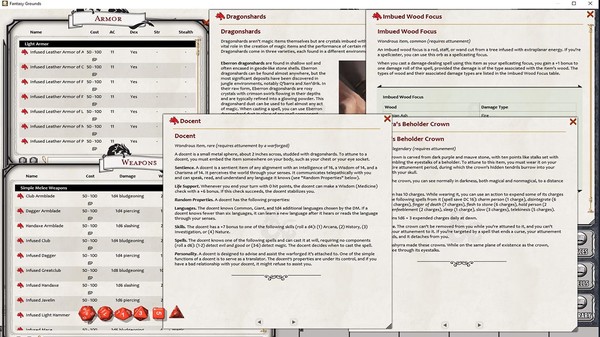 Скриншот из Fantasy Grounds - D&D Eberron: Rising From The Last War