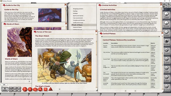Скриншот из Fantasy Grounds - D&D Eberron: Rising From The Last War