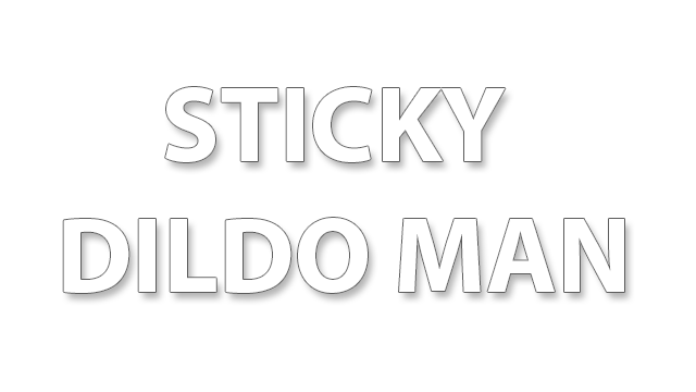 Sticky Dildo Man Logo
