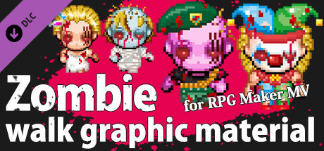RPG Maker MV - Zombie walk graphic material 01 cover art