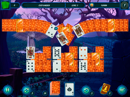 Скриншот из Fairytale Solitaire. Witch Charms Скриншот из Fairytale Solitaire. Witch Charms