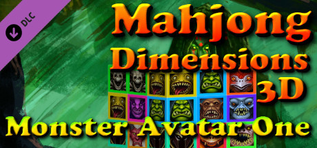 Mahjong Dimensions 3D - Monster Avatar One cover art