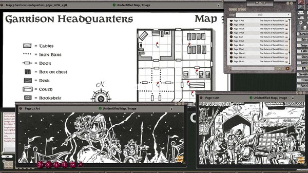 Скриншот из Fantasy Grounds - D&D Classics: The Return of Randal Morn (2E)