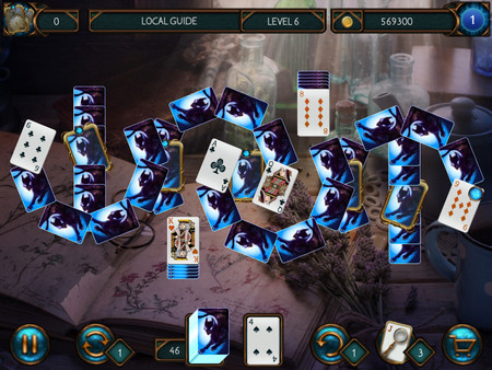 Detective Solitaire. Butler Story game for windows Pc 1