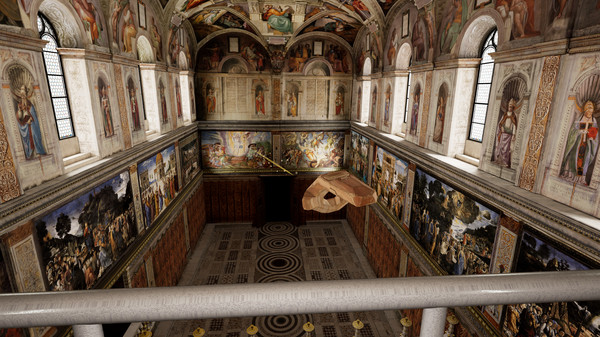 Скриншот из IL DIVINO - Michelangelo's Sistine Ceiling in VR