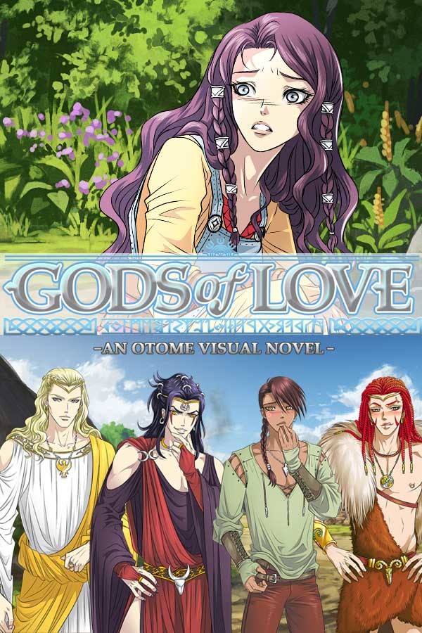 Steam portrait for Gods of Love: An Otome Visual Novel.