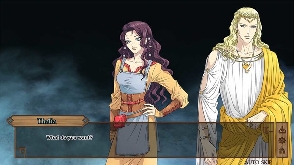 Скриншот из Gods of Love: An Otome Visual Novel