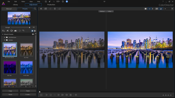 Скриншот из CyberLink ColorDirector 8 Ultra