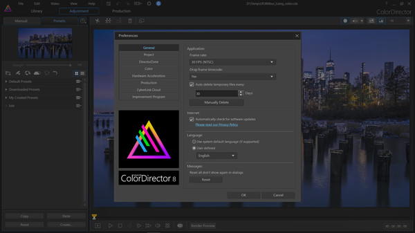 Скриншот из CyberLink ColorDirector 8 Ultra