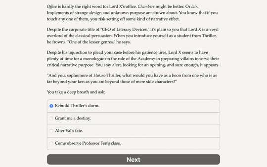 Скриншот из Grand Academy II: Attack of the Sequel Скриншот из Grand Academy II: Attack of the Sequel